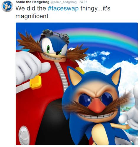 Sonic And Eggman Face Swap Sonichedgehog Know Your Meme