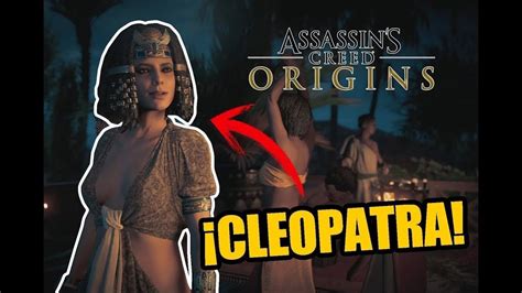 Assassin S Creed Origins Cleopatra Scene Youtube