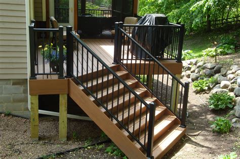 Drill one hole at each end and drop in anchors an outdoor metal stair railing made of brass, aluminum, or stainless steel is a popular choice for its durability and ease of installation. Aluminum Railing Kit Series 100 Adjustable Stair Rail ...
