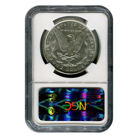 Certified Morgan Silver Dollar 1886 Ms63 Ngc Golden Eagle Coins