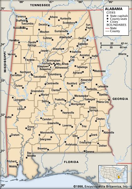 Alabama History Geography