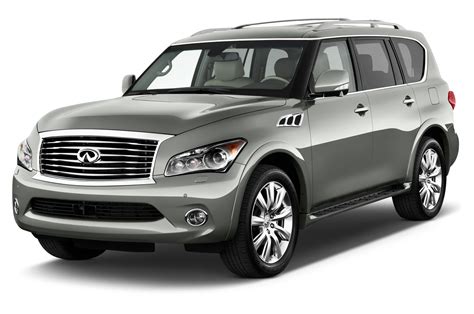 Infiniti, the brand under which these vehicles are sold. 2012 Infiniti QX56 Buyer's Guide: Reviews, Specs, Comparisons