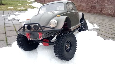 Rc Beetle In Snow Youtube