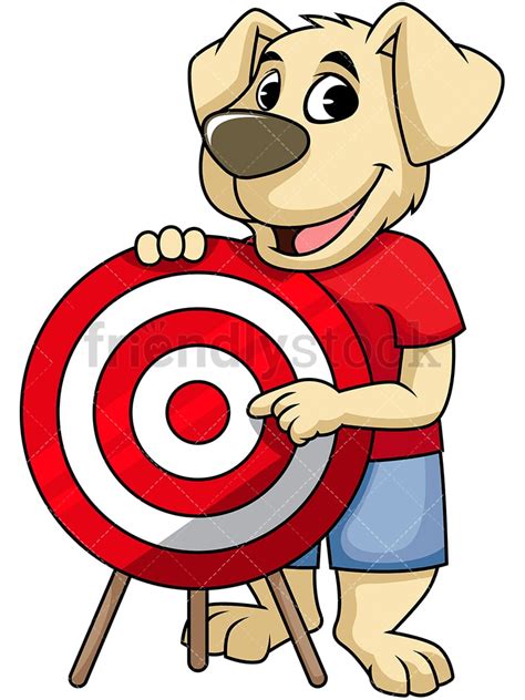 Dog Mascot Vector Cartoon Clipart Friendlystock Ph