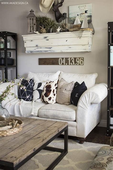 25 Rustic Farmhouse Living Room Décor Ideas For Your House Farmihomie