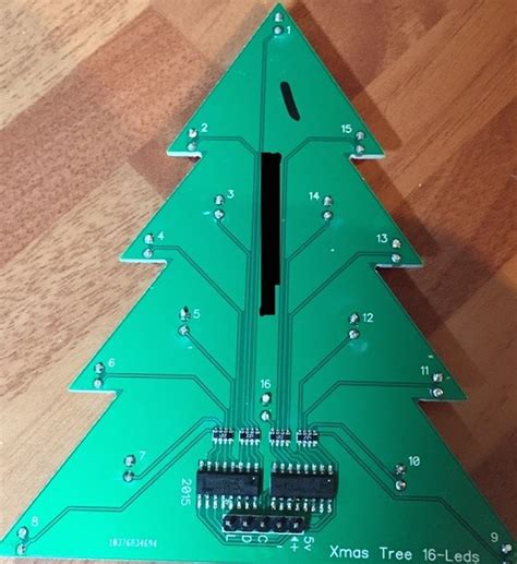 Pcb Christmas Trees Brads Electronic Projects