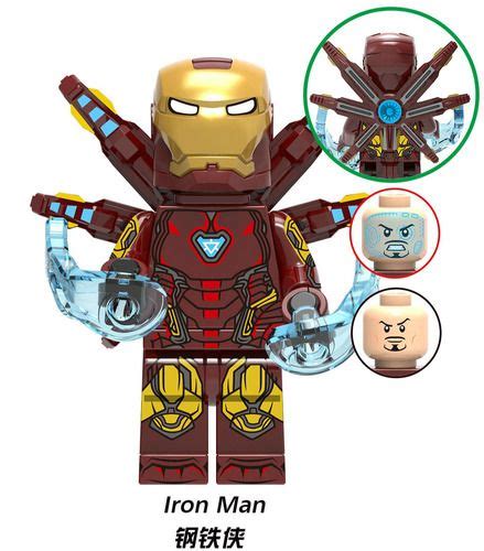 Ironman Mk 85 Avengers Endgame Marvel Superheroes Minifigures Minifigs