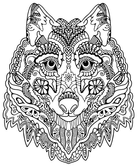 105 Beste Afbeeldingen Over Adult Coloring Pages Dogs