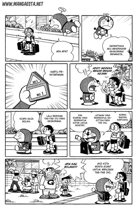 Contoh Gambar Komik Doraemon