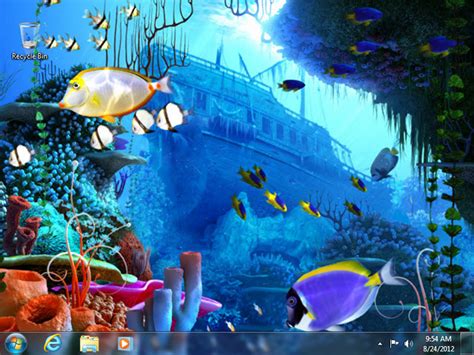 Fish 3d Screensavers Coral Reef Underwater World Reveals Its Secrets