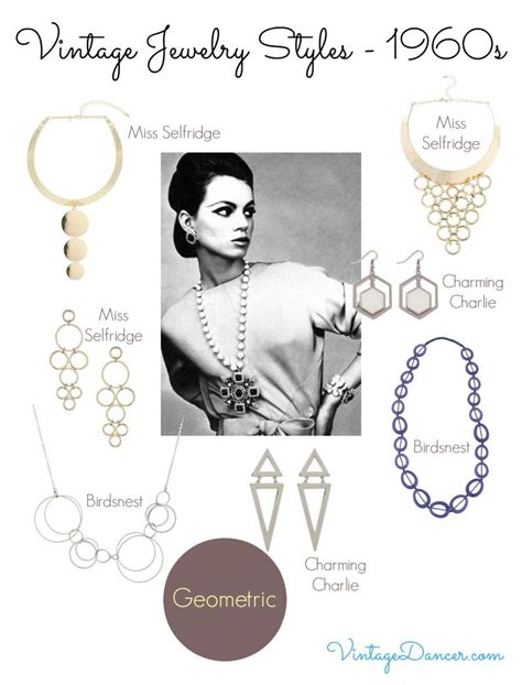 1960s Jewelry Styles And Trends To Wear 1960s Jewelry Jewelry Style