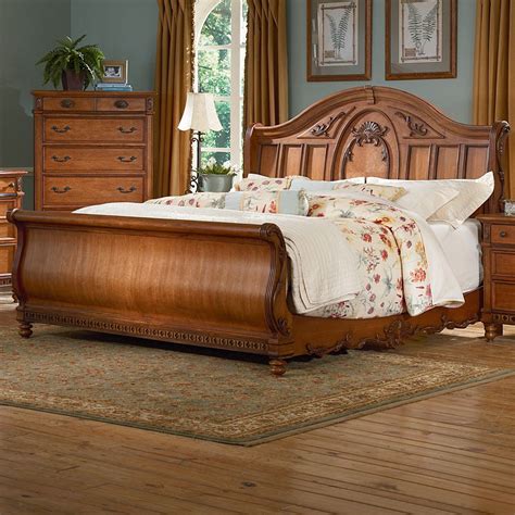 Vaughan Furniture Kathy Ireland Southern Heritage Sleigh Bed At Atg