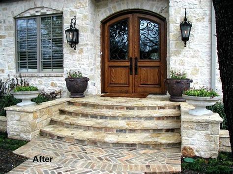 Awesome Stone Front Porch Steps Designs Rt20i4