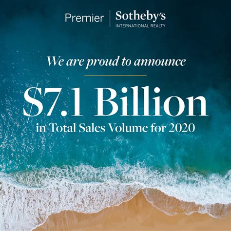 Premier Sothebys International Realty Is Proud To Announce