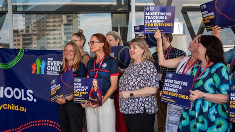 Australian Education Union Launches Campaign To Address Shocking