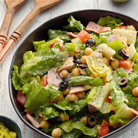 Super Italian Chopped Salad Recipe Taste Of Home