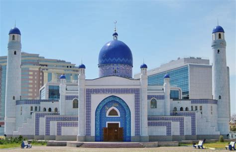 Central Mosque Almaty Mosque In Kazakhstan Almaty