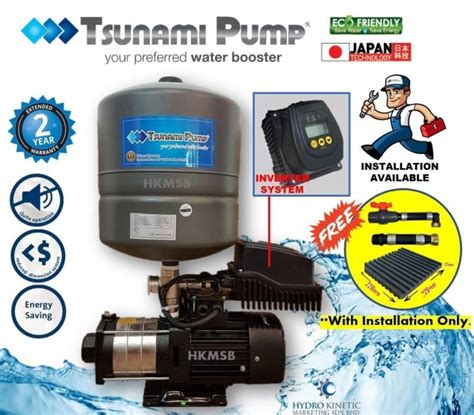 Tsunami Cmh4 40eq 10hp Inverter Home And Commercial Water Booster