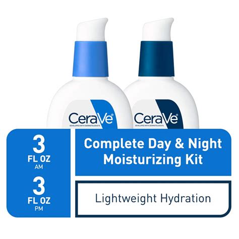 Cerave Day And Night Face Lotion Skin Care Set Contains Cerave Am Face