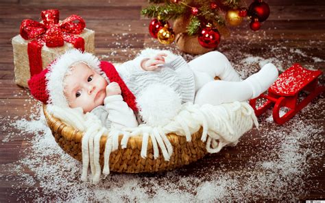 Christmas Baby Wallpapers Top Free Christmas Baby Backgrounds