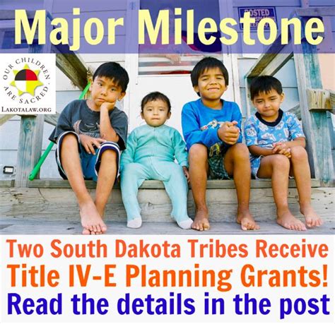 Two South Dakota Tribes Have Been Awarded Title Iv E Planning Grants