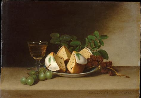 Still Life With Cake Painting By Raphaelle Peale Fine Art America