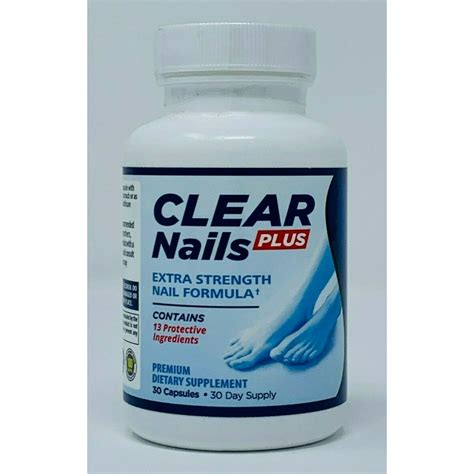 Clear Nails Plus Extra Strength Formula Toenail Fingernail Fungus