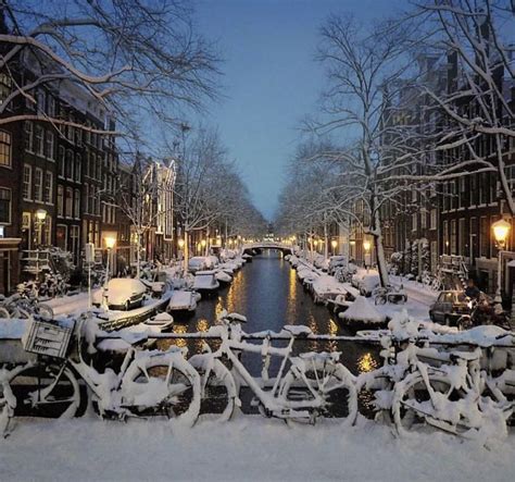 Pin By Tom Wilson On Naturetravel Amsterdam Winter Incredible