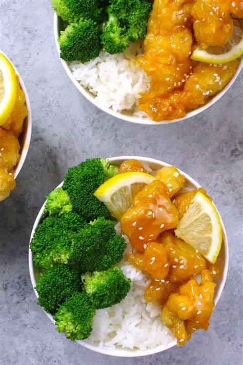 Chinese orange chicken made with crispy fried chicken covered in an authentic orange sauce. Easy Crispy Chinese Lemon Chicken Recipe (with Video ...