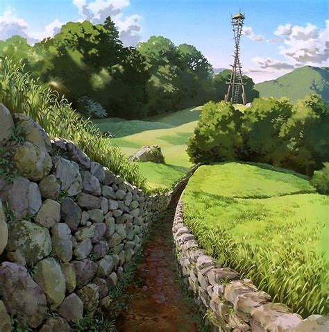 Imgur Studio Ghibli Art Studio Ghibli Landscape Background