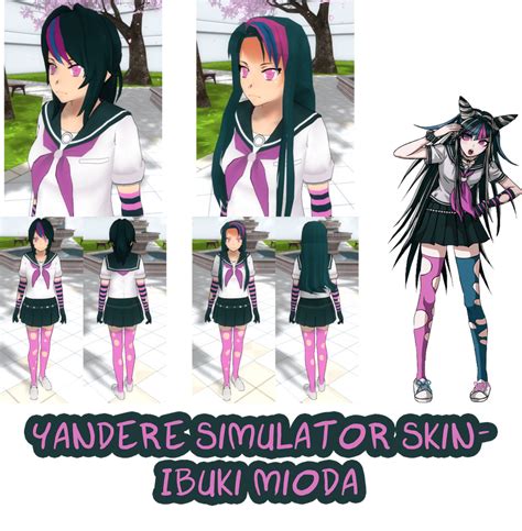 Yandere Simulator Skins Hair