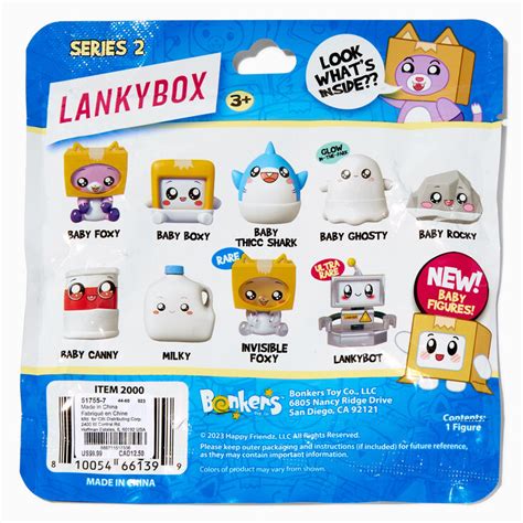 Lankybox™ Series 2 Mystery Fig Blind Bag Styles Vary Claires Us