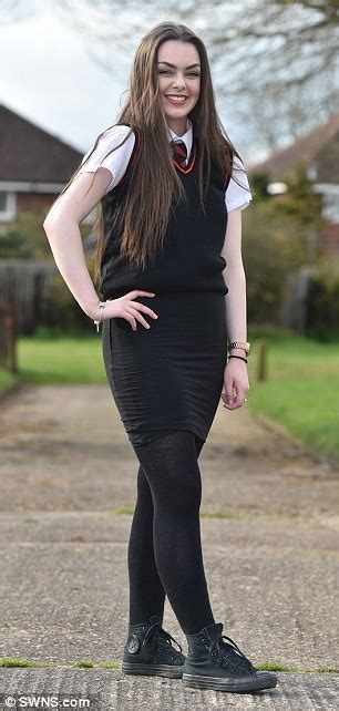 Up To 70 Schoolgirls Are Sent Home From School For Wearing Short Skirts Daily Mail Online