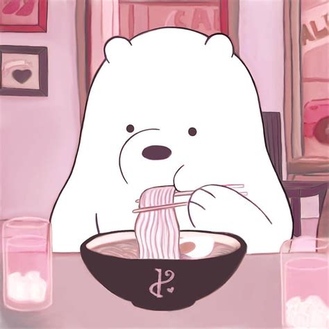 We Bare Bears Aesthetic Ice Cream