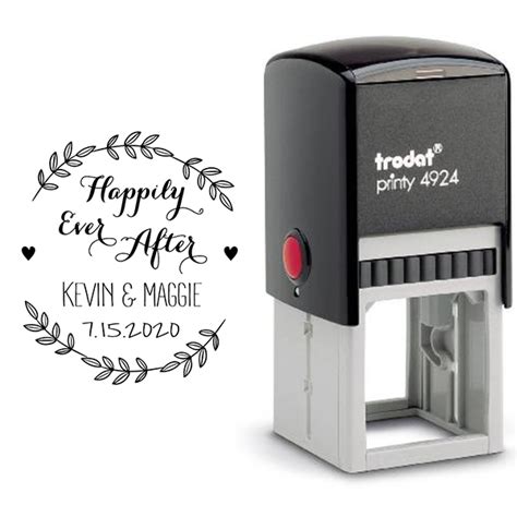 Happily Ever After Wedding Stamp Simply Stamps
