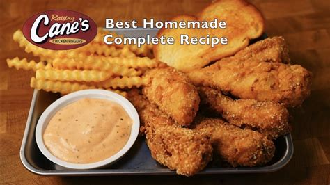 Raising Cane S Chicken Tenders Best Homemade Complete Recipe By Essence Cuisine YouTube