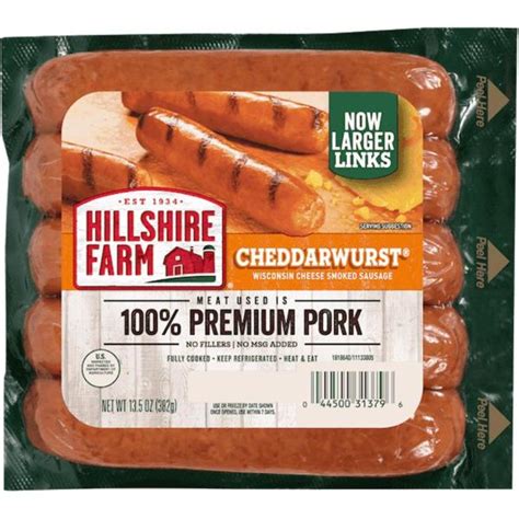 Save On Hillshire Farm Smoked Sausage Cheddarwurst 5 Ct Order Online