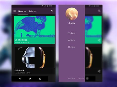 A collection of free sketch resources for designers. Concert Discovery App Sketch freebie - Download free ...