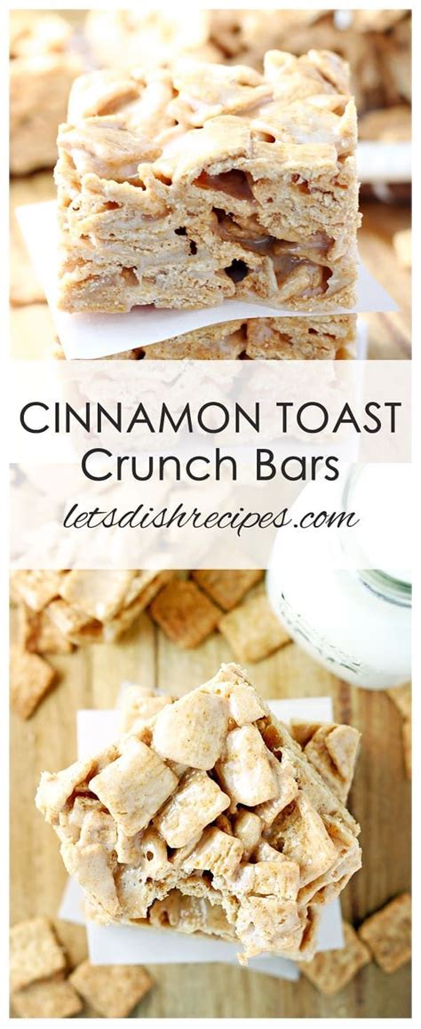 Cinnamon Toast Crunch Bars Recipe Cinnamon Toast Crunch Cereal