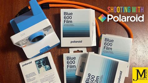 Polaroid Reclaimed Blue 600 Film Review Youtube