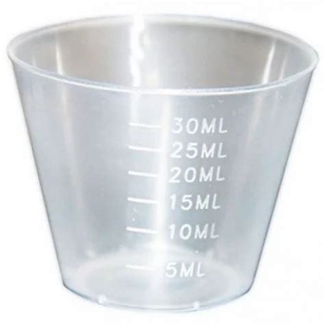 Measuring Cup With Markings For Ml Cc Tbs And Drams