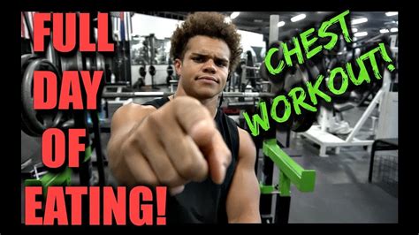 Full Day Of Eating Chest Workout Youtube