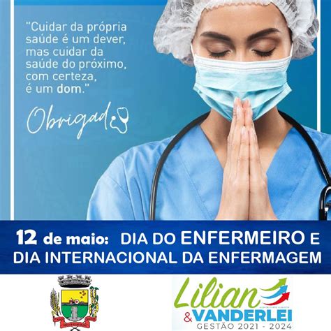 12 De Maio 💊 Dia Do Enfermeiro E Dia Internacional Da Enfermagem
