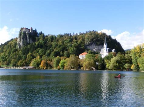 Swimming Lake Bled Slovenia