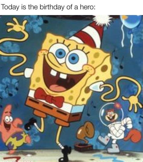 Happy Birthday Spongebob Rdankmemes