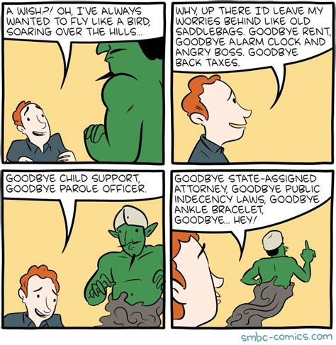 Saturday Morning Breakfast Cereal Wishes Click Here To Go See The