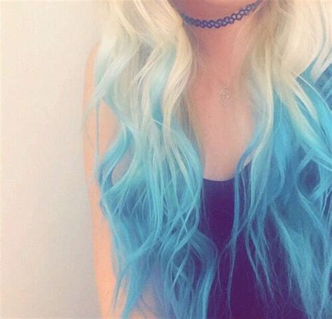 Pin By Ash🪲 On Hair Goals Hair Dye Tips Blue Tips Hair Hair Styles