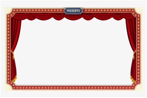 Circus Curtain Circus Frame Png PNG Image Transparent PNG Free