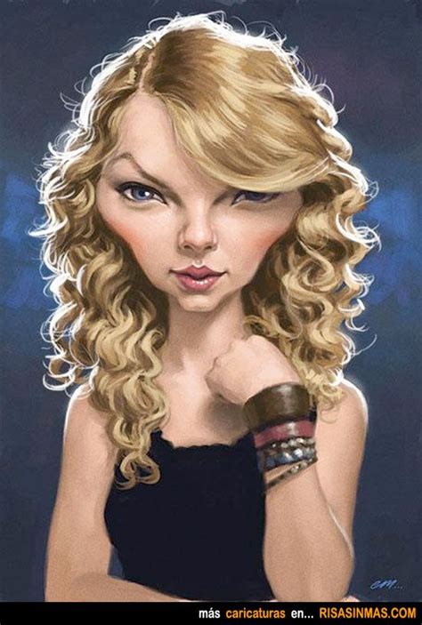 Caricatura De Taylor Swift Celebrity Caricatures Celebrities