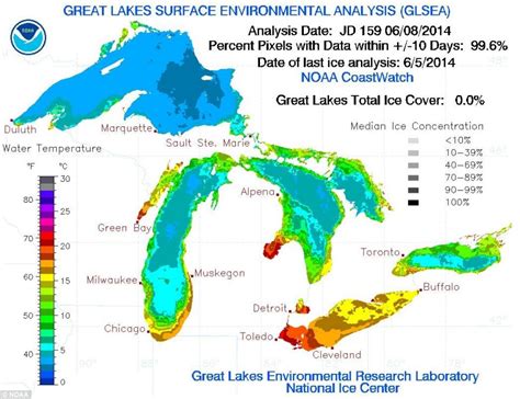 Great Lakes Are Finally Ice Free After Record Breaking 7 Months Frozen